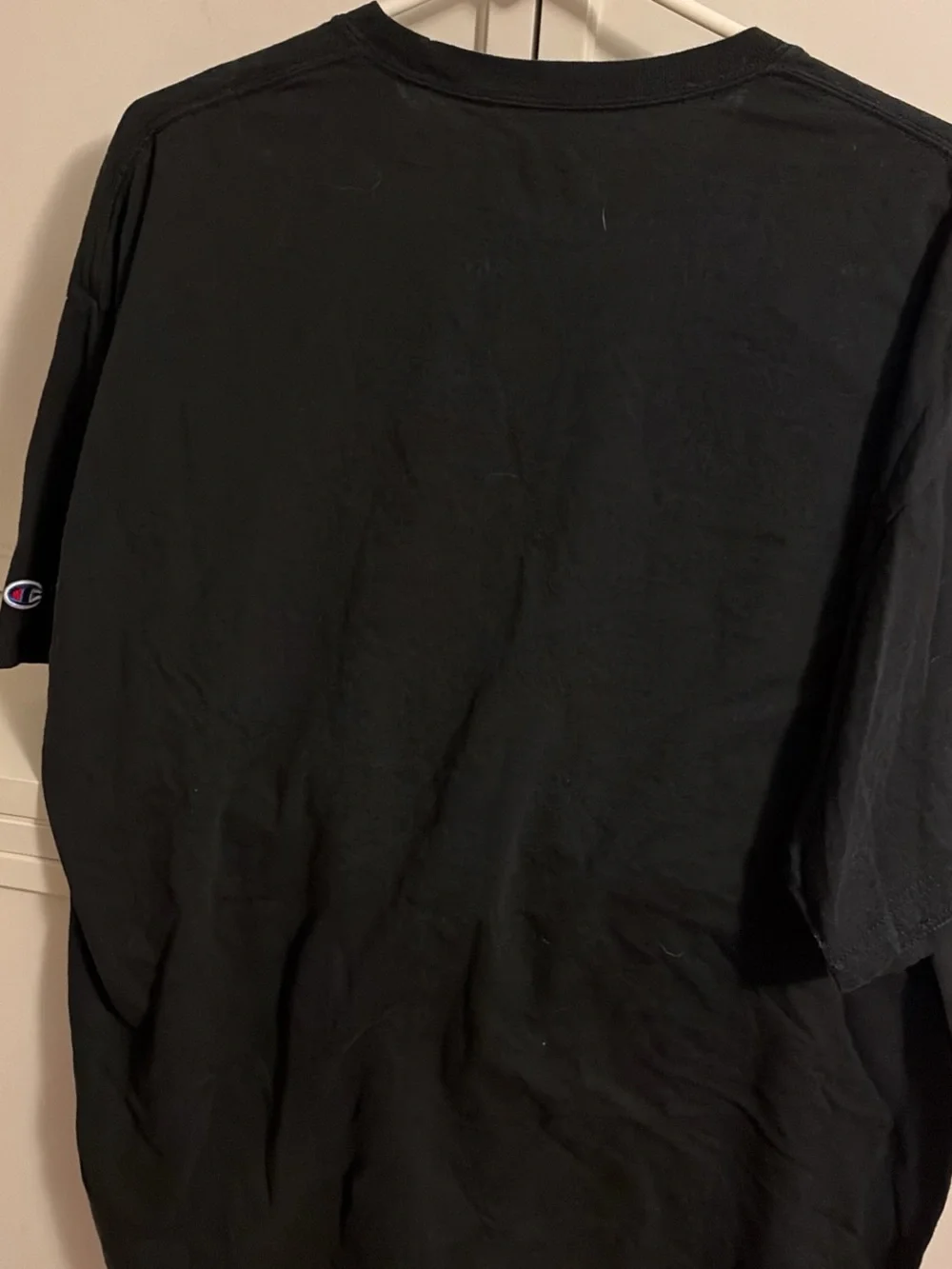 Champion Black and orange Tennessee volunteer helmet T-Shirt - Picture 3 of 3